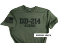 DD-214 Alumni Military T-shirt. Perfect For Marines, Army, Navy Air-force 826