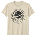 Be Your Own Space T-Shirt Celestial Aesthetic Wellness Birthday