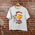 Vintage Walmart Shirt Mens XL Gray Delivering Smiles Santa Christmas Graphic 90s