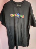 Toys R Us 80s 90s Retro Nostalgia Size XL Black Cotton T-Shirt