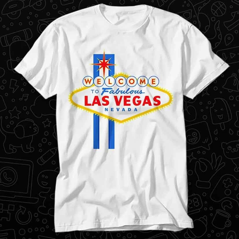 Las Vegas Sign Bachelor Bachelorette Party T Shirt 430