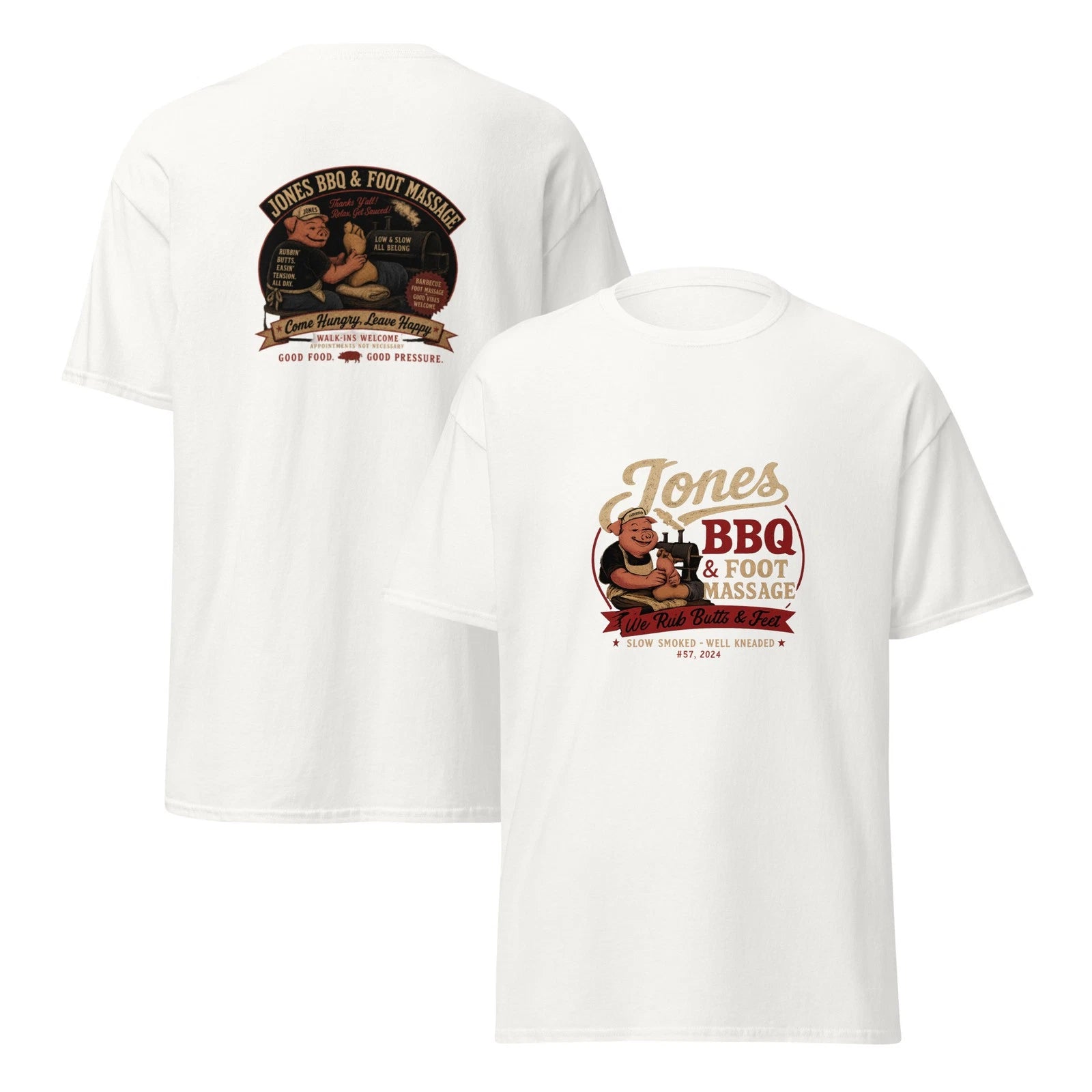 Jones BBQ & Foot Massage Classic Tee