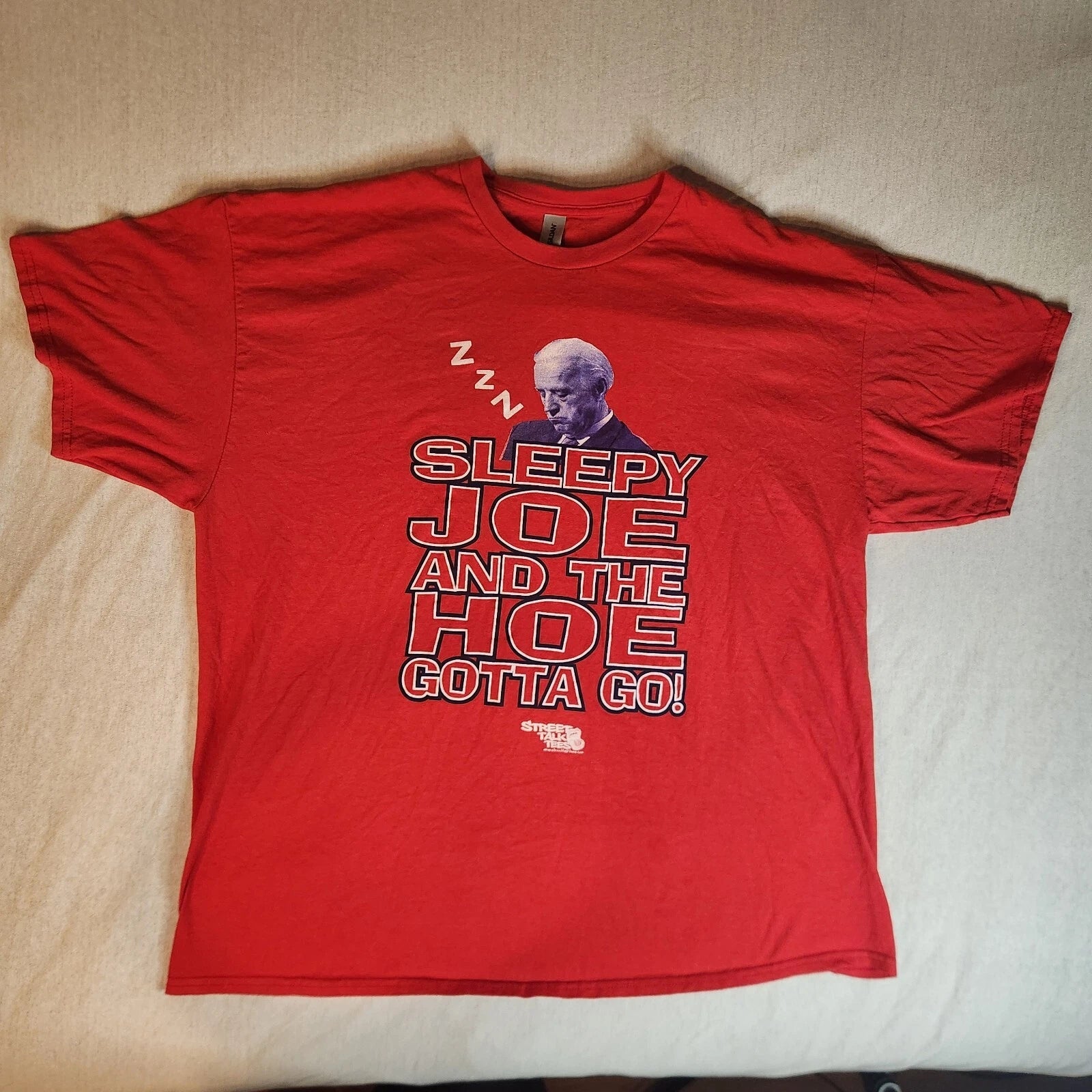 Donald Trump Tshirt Street Talk Tees Sleepy Joe 2XL