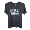 Bella Canvas Physical Therapy T-Shirt Unisex Small Gray Good Medical Graphic Tee