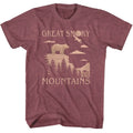 United States Great Smoky Mountains National Park Bear Eagle Trees Men's T Shirt