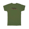 Gift T-Shirt : Hong Kong Flag Colors Konger Travel Expat Country Minimalist