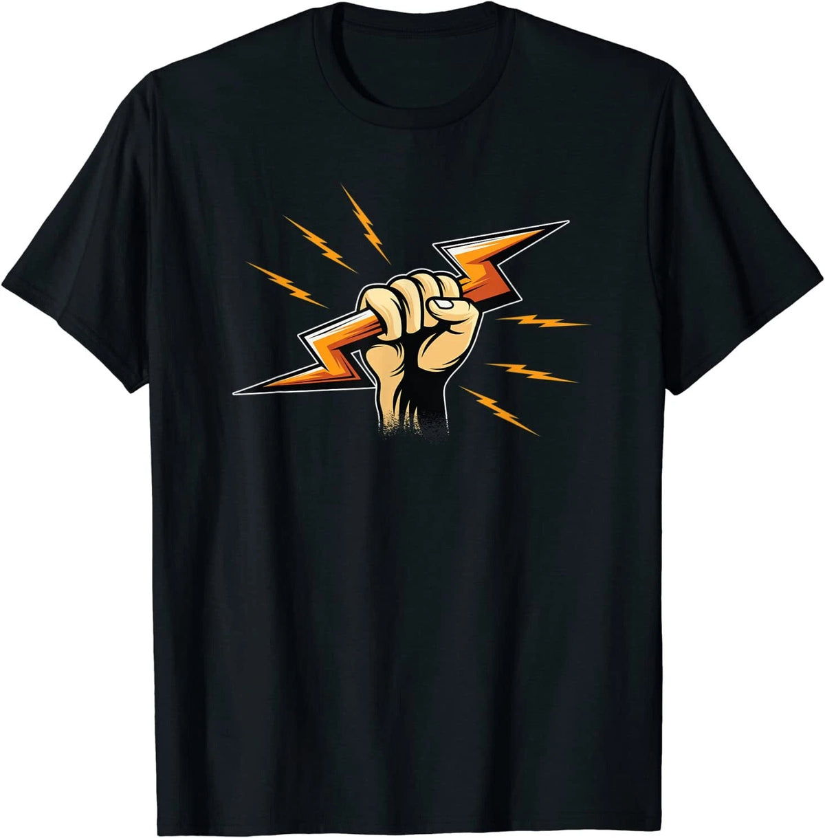 Funny Electrician Electrical Engineer, Electricity Lineman Tee T-Shirt