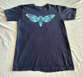 Death's Head Moth Nightmoth Blue T-shirt
