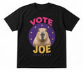 Black Vote Joe Shirt Capybara Star Circle Funny Graphic Tee