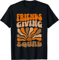 Friendsgiving Squad Shirt Womens Thanksgiving Squad T-Shirt