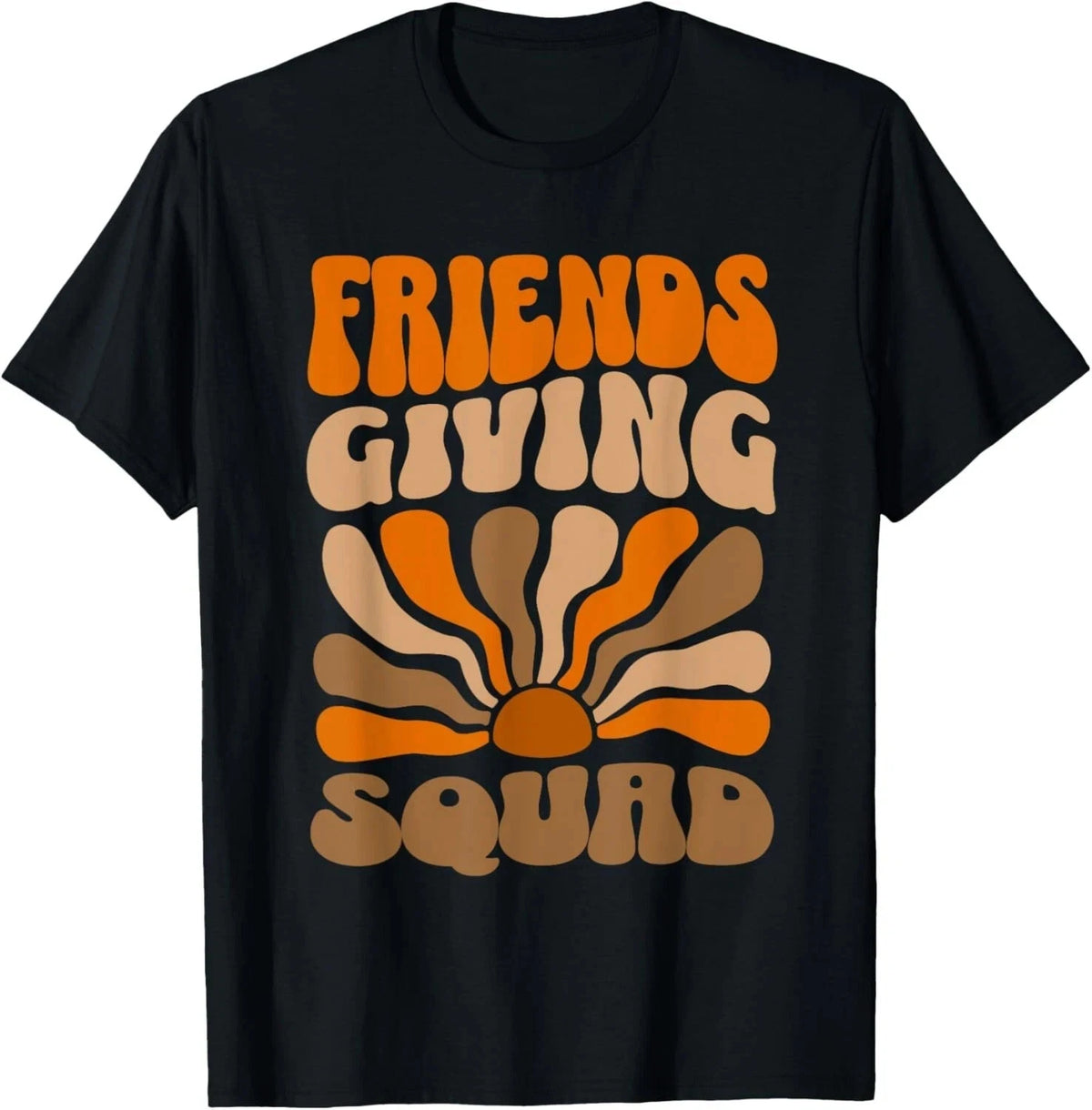 Friendsgiving Squad Shirt Womens Thanksgiving Squad T-Shirt