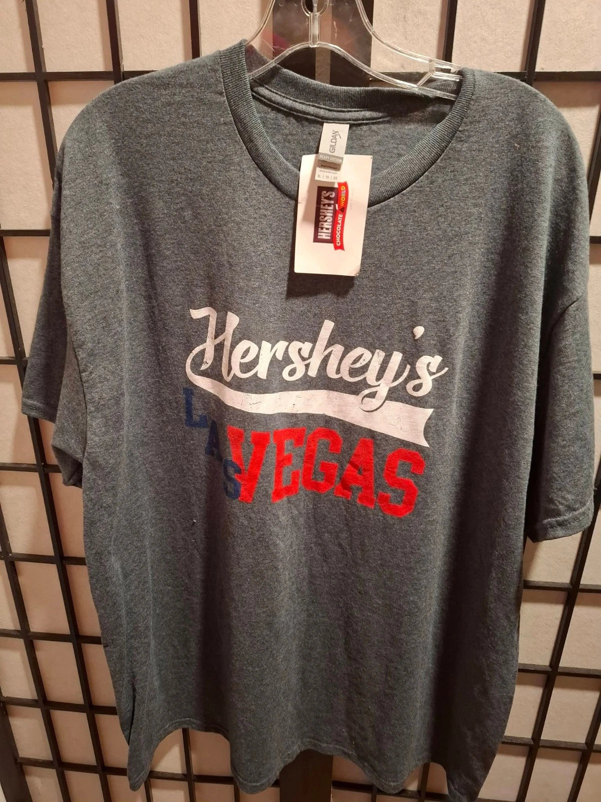 HERSHEY'S Chocolate Las Vegas T-Shirt Size XLarge 100% Cotton NWT