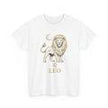 Lion Zodiac Shirt Boho Chic Astrology Unisex Gift Celestial Tee Leo T-Shirt