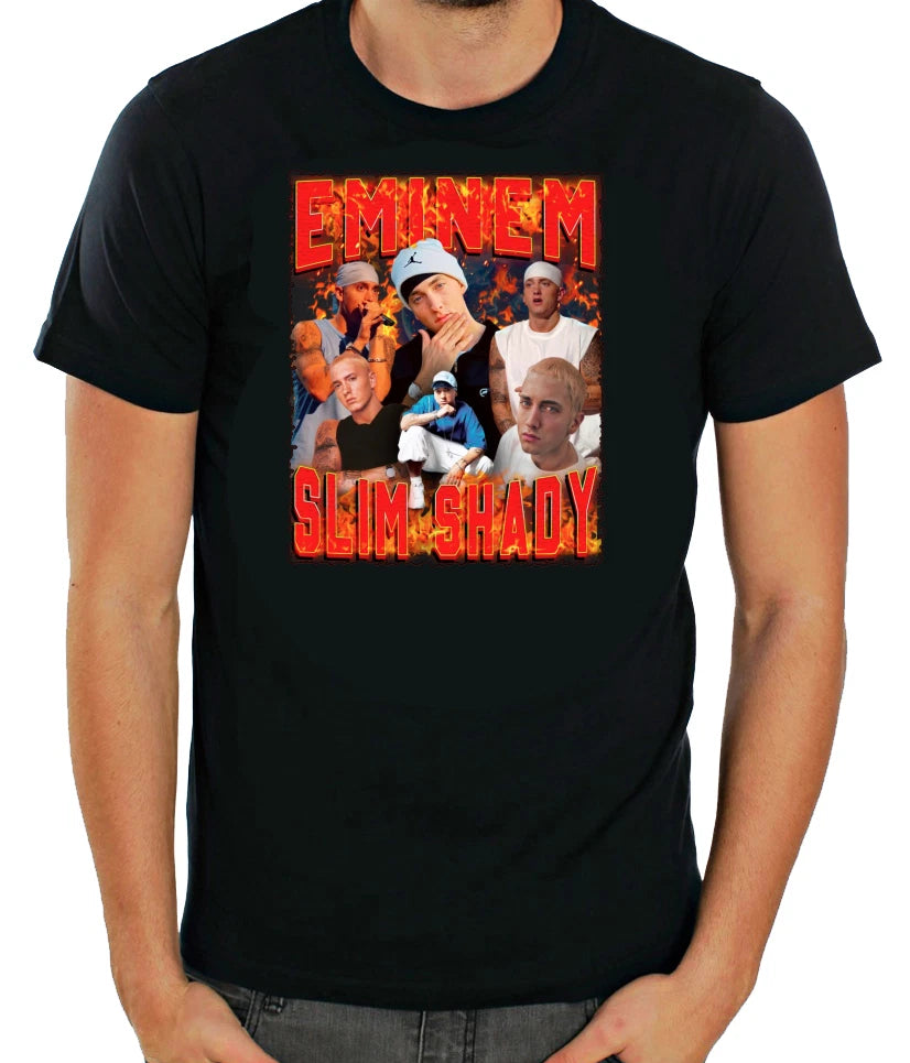 Eminem, Slim Shady, Rap God, Short Sleeve  T- Shirt Men G602