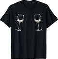 Wine Glass Cheers Bridal Bachelorette Party T-Shirt
