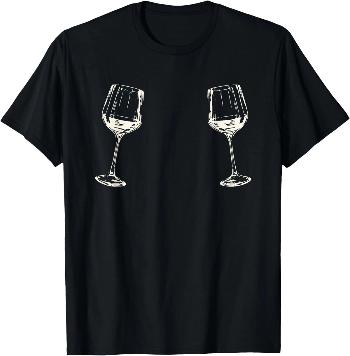 Wine Glass Cheers Bridal Bachelorette Party T-Shirt