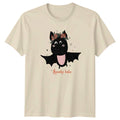 Spooky Babe Womens T-Shirt Spooky Cute Bat Halloween Halloween Gift For Her