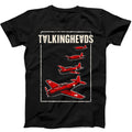 Talking Heads Plane Exclusive Punk Rock Music Funny Gift Tee T Shirt 674