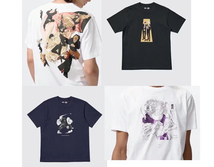 UNIQLO x  Jujutsu Kaisen Manga UT short-sleeve Graphic T-shirt new Japan