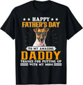 Happy Father's Day Jack Russell Terrier Dog Dad Gifts Men T-Shirt