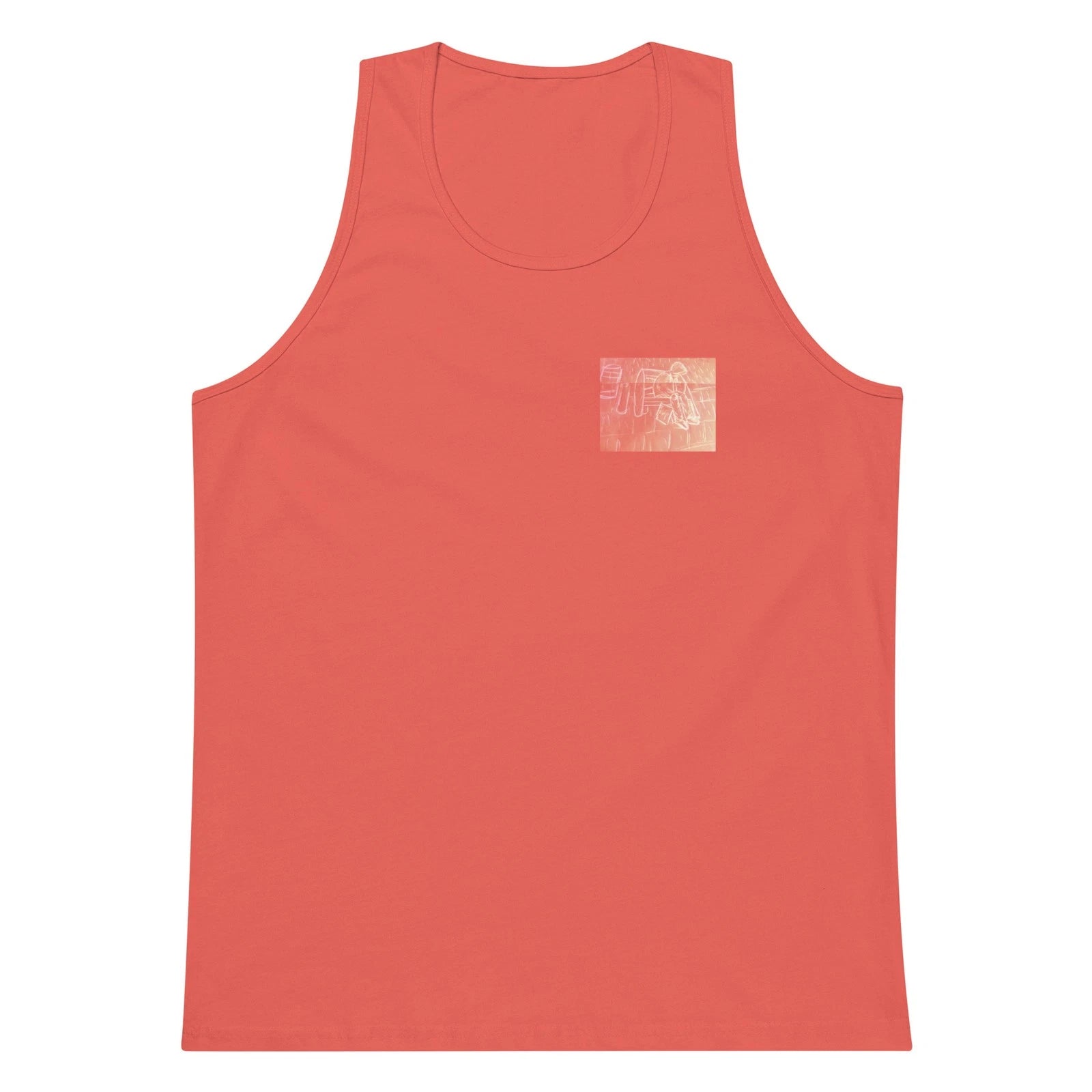 Men’s premium tank top logo