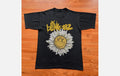 Blink-182 Daisy Flower Graphic T-shirt, Unisex Black T-shirt, Size S-5XL