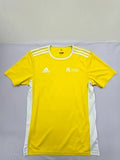 Adidas Goalkeeper Jersey Mens S Yellow Climacool Short Sleeve