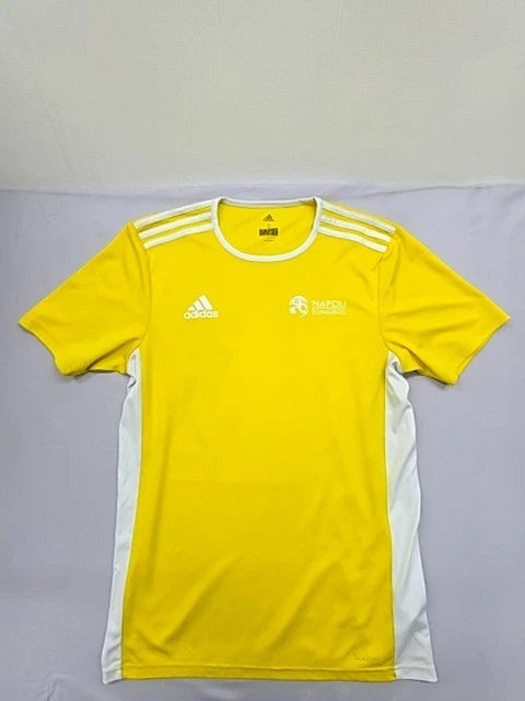 Adidas Goalkeeper Jersey Mens S Yellow Climacool Short Sleeve