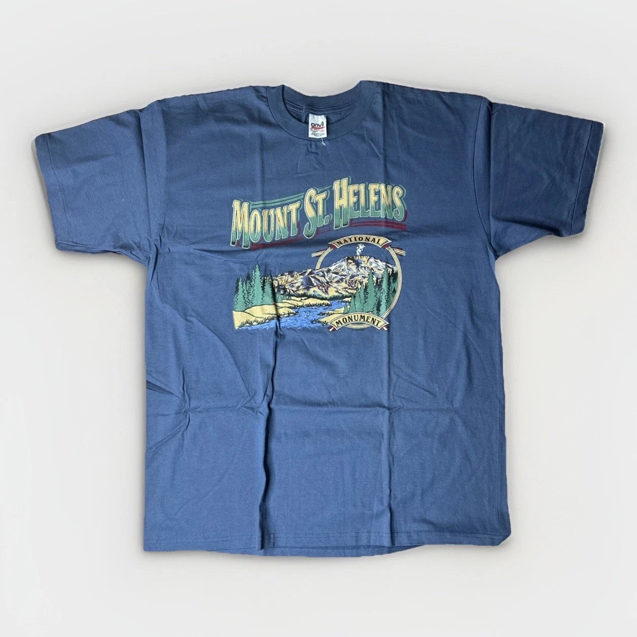 Vintage 1998 Mount St Helens National Monument Shirt 2XL Wild West Washington