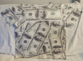 HUNDRED DOLLAR BILL CASH MONEY AMERICA USA ALL OVER PRINT T-SHIRT SHIRT
