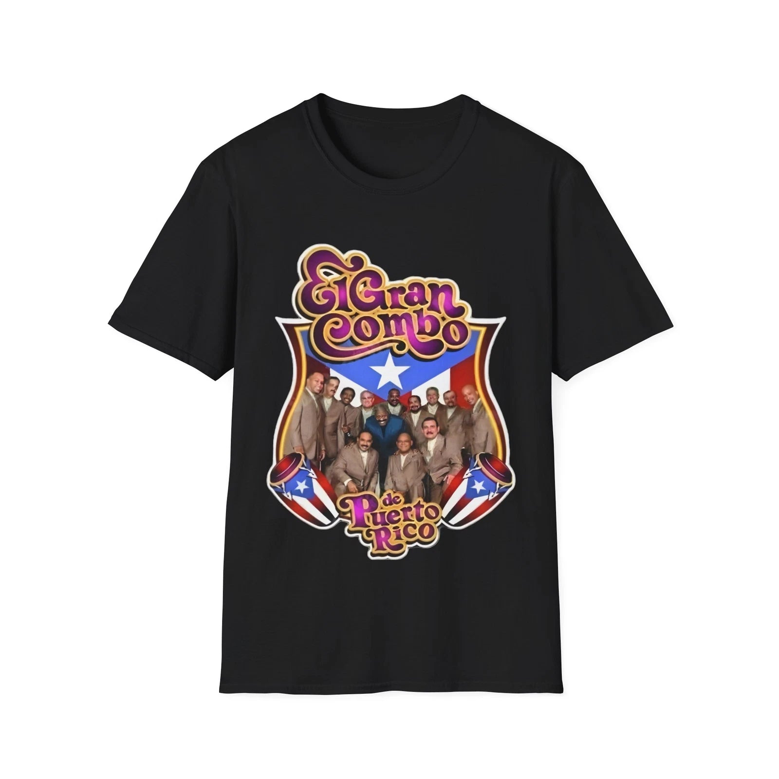 Unisex Soft Cotton T-Shirt. El Gran Combo De Puerto Rico