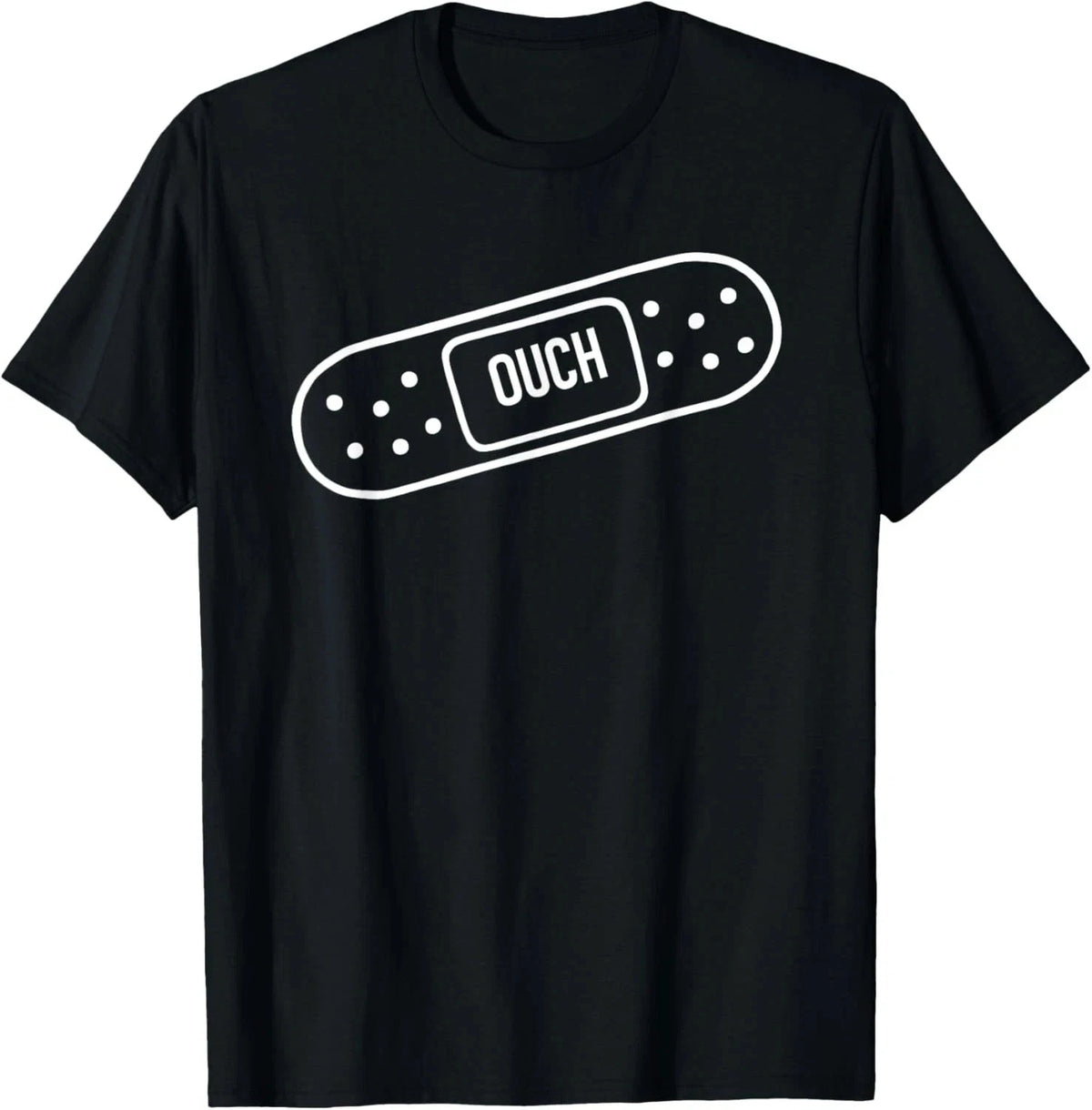 Bandage, Ouch, Funny, Jokes, Sarcastic T-Shirt Sizes S-5XL