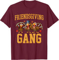 Thanksgiving 2021 Turkeys Group Family Friendsgiving Unisex T-Shirt