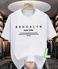 Dry T White L Size Brooklyn Quick Dry Breathable Material Size Simple Adult T sh