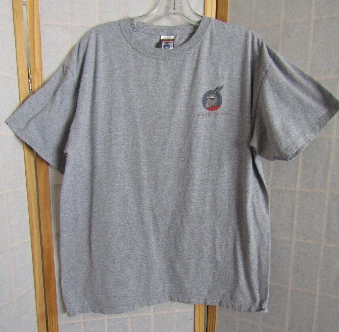 The Duck Co Creative Revolution Gray Morrow Bay Cotton Short Sleeve Men's L