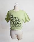 Unisex T-Shirt Lime Green Cropped 2018 24 Hour Film Festival Frontier Films M/L