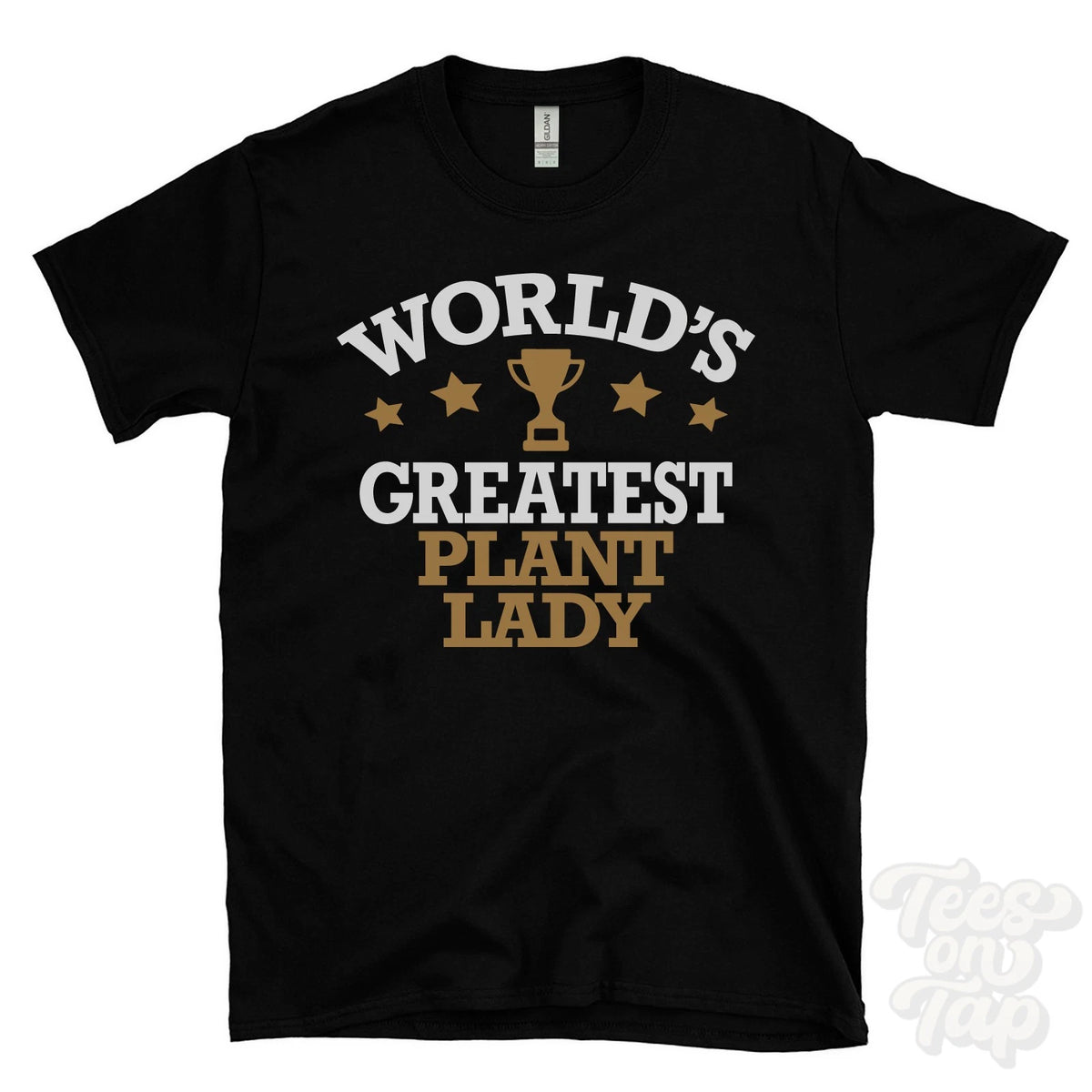 WORLD'S GREATEST PLANT LADY T-SHIRT home gardeners houseplant gardener
