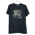 Diesel Print T-Shirt Black S Used Japan