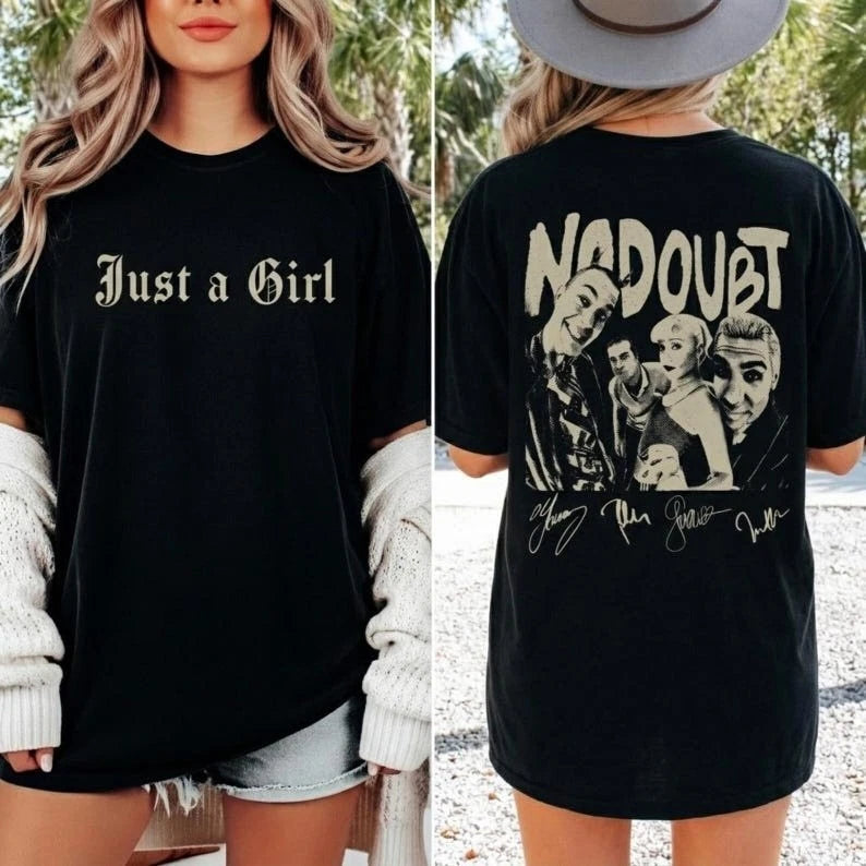 Vintage No Doubt Band Shirt, Gwen Stefani Retro 90s Rock Tee, No Doubt Music Fan