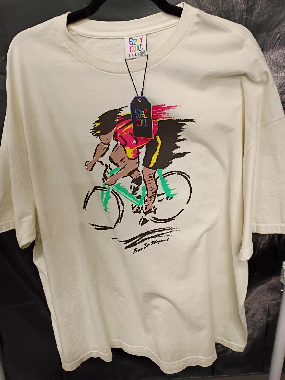 Stay Cool Tour De Staycool Men's 2XL T Shirt