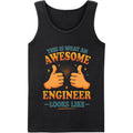 This is What an Awesome Engineer Looks Like Vest - Gift for Men, Women, Kids