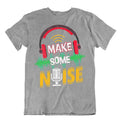 Make Some Music Tee Cool Comic Tshirt Listen Singing Music Tee