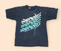 Vintage Element Y2K T Shirt Men’s Large Black Graffiti 2000s Skate