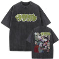 MF DOOM Washed Black Graphic T Shirt Hip Hop Rap Streetwear Unisex Tee