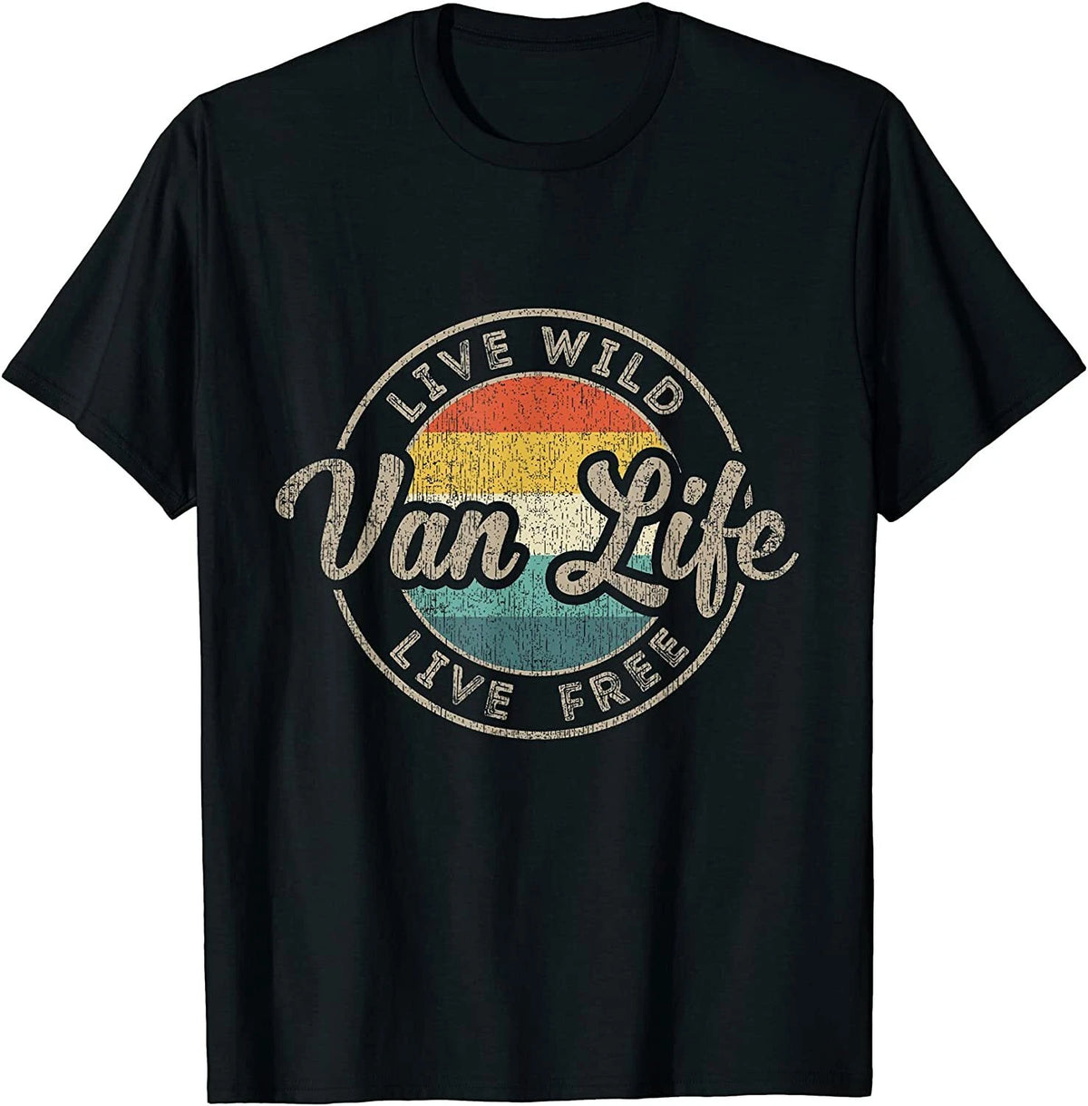 NEW LIMITED Van Life Clothing Retro Vintage T-Shirt