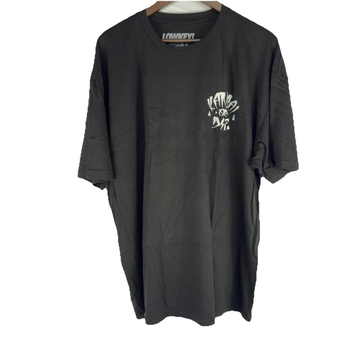 Lowkey Geeks Always Misunderstood Anime T-Shirt XL Black Ninja  Image 1 of 4