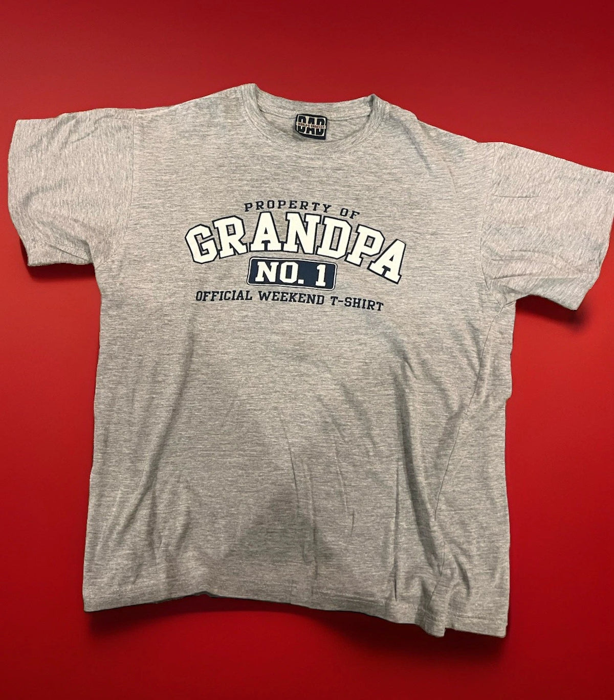 Number 1 Grandpa Tee Grandpa No. 1 Graphic T-Shirt Men’s Small Tee