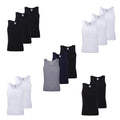 FINE RIB Fitted Slim Fit Athletic Muscle Gym Ribbed Vest Tank 100% Cotton