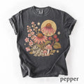 Vintage Botanical Mushroom Comfort Tee