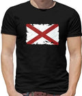 Alabama Grunge Flag T-Shirt - Flags - USA - American State - America